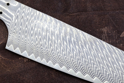 Damascus Kitchen Knife Blank