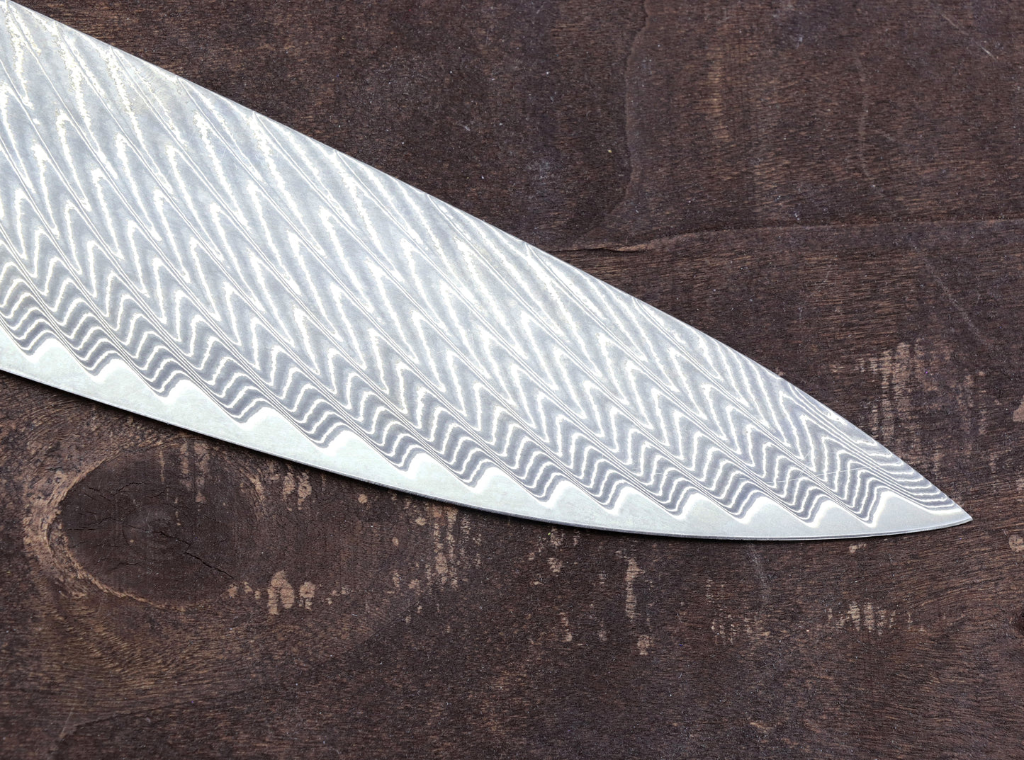 Damascus Kitchen Knife Blank