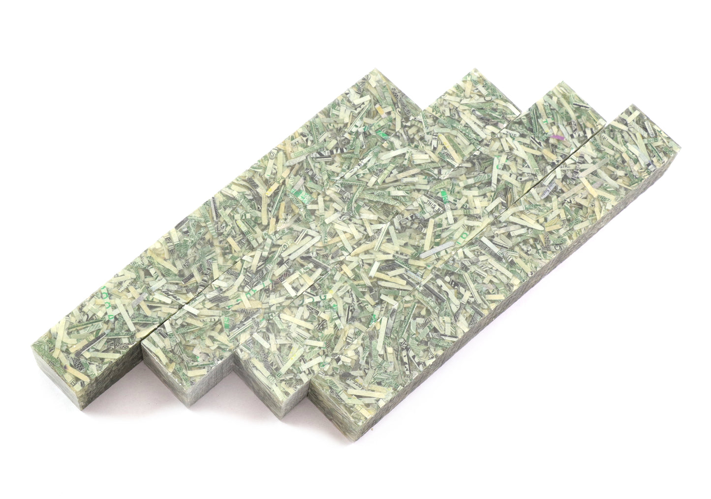 Shredded Cash Hybrid Pen Blank