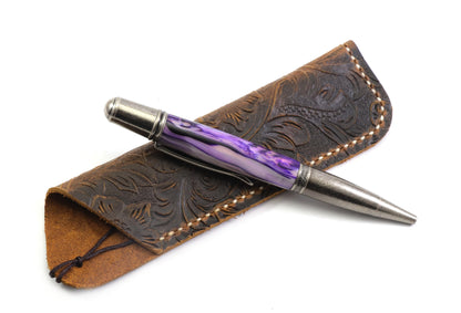 Pen Case -  Coffee Leather