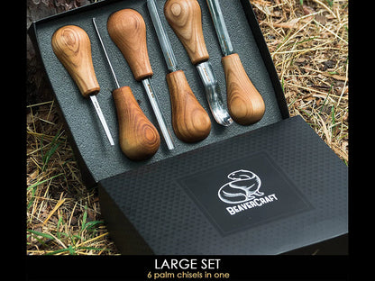 Palm Carving Tool Set