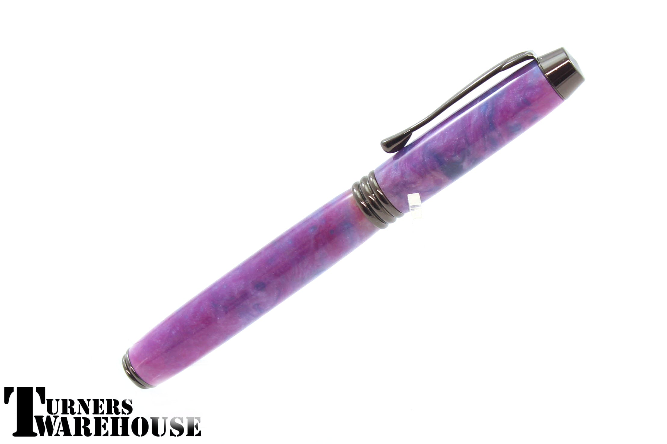 Manager Fountain Pen, Chrome -- Acrylic/Luffa shops (COMP110)