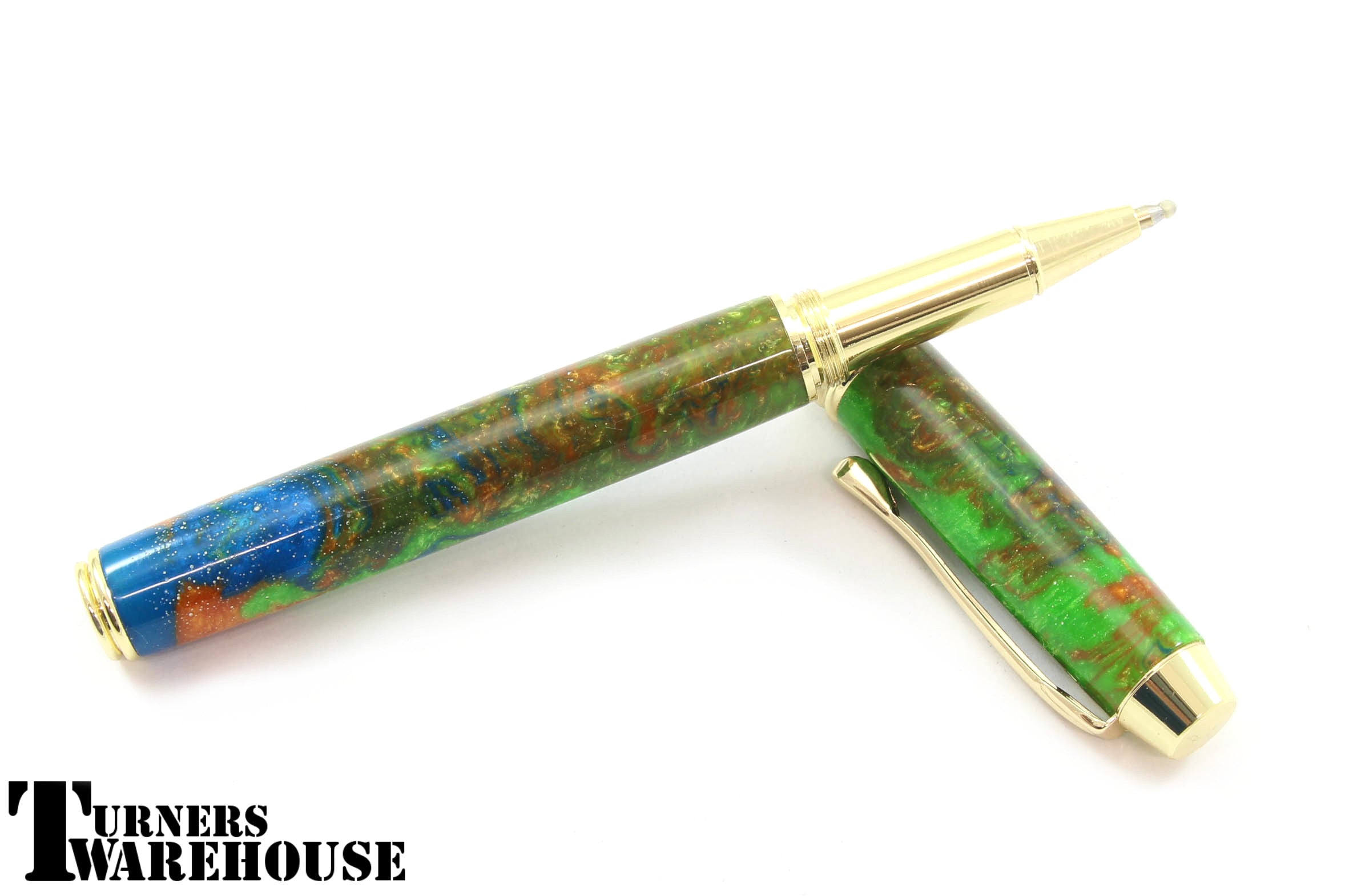 Manager Fountain Pen, Chrome order -- Acrylic/Luffa (COMP110)