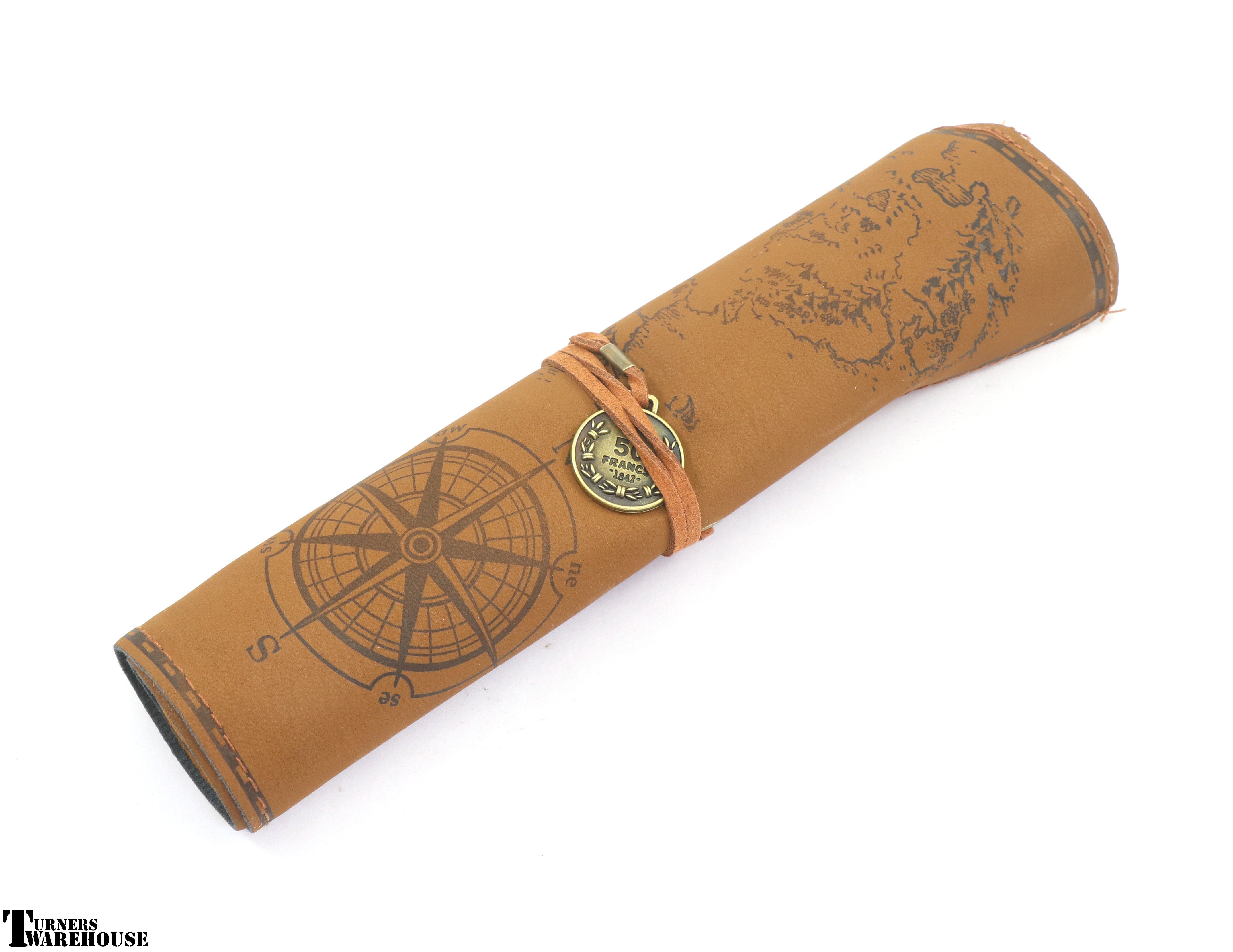 Pirate Themed Rolled Pen Case | Turners Warehouse