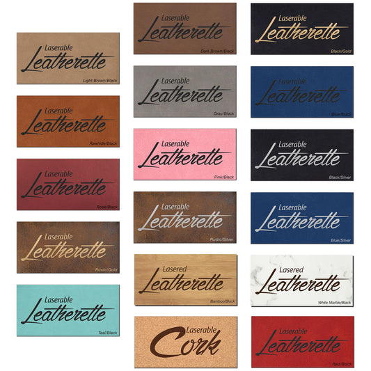 Laserable Leatherette Sheets